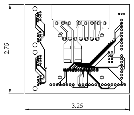 DK Interconnect Board Dimensions 치수도